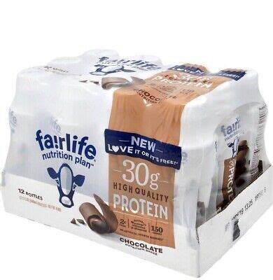 Fairlife Nutrition Plan Chocolate 30 G Protein Shake 11 5 Oz 12 Pk