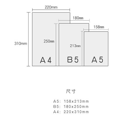 A5和a4纸大小图片对比有一半第6页大山谷图库