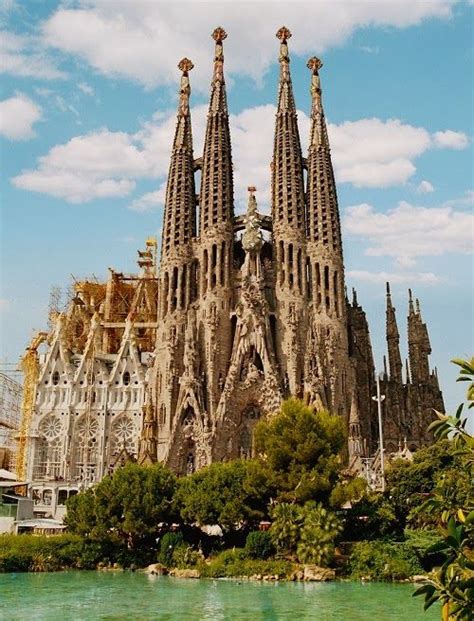 The Basílica I Temple Expiatori De La Sagrada Família Is A Large Roman