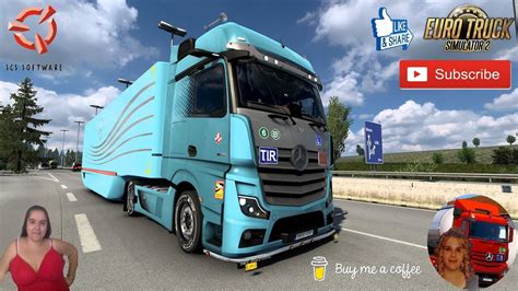 Euro Truck Simulator Mercedes Benz New Actros V