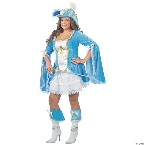 Womens Plus Size Madam Musketeer Costume Xxl Discontinued