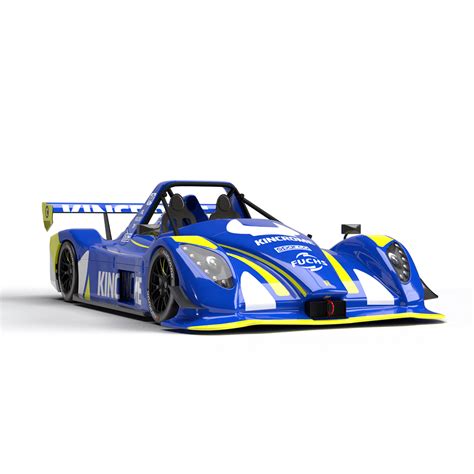 Radical SR3 XX 3D Livery Template Model Motorsport Graphics