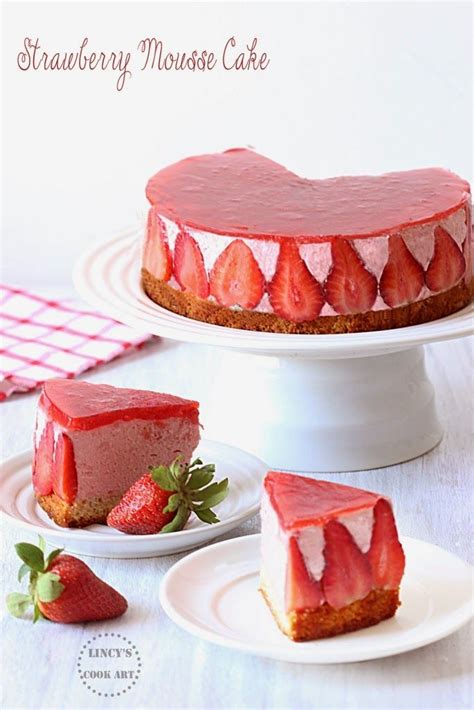 Strawberry Mousse Cake Artofit