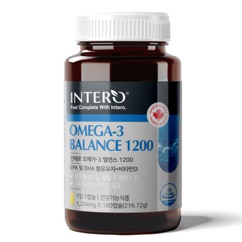 INTERO Omega 3平衡膠囊 酷澎 天天低價你的日常所需都在酷澎