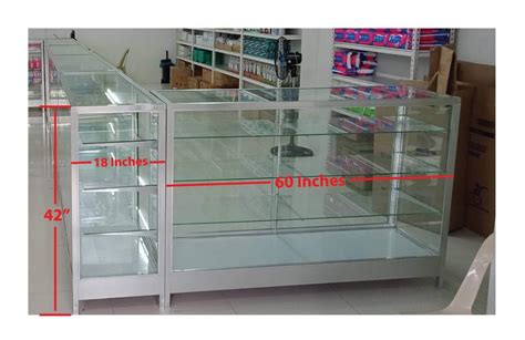 Glass Display Cabinet Estante Furniture Home Living Shelves Cabinets Racks On Carou