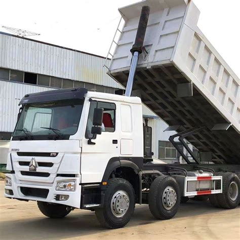 12 Wheeler 30 Cubic Meters HOWO 40tons Dump Tipper China Used Dump