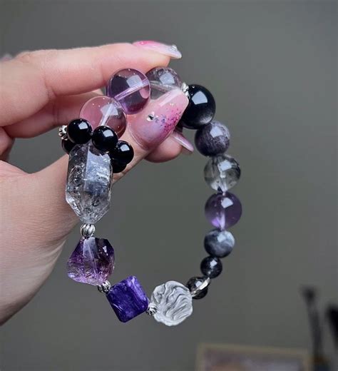 Pin by Angie Herting on crystals in 2024 | Gems bracelet, Diy bracelets ...