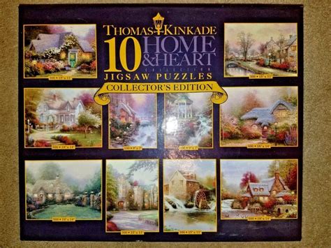 Thomas Kinkade Home Heart Jigsaw Puzzles Collectors Edition 10