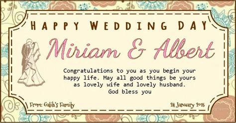 Ucapan Happy Wedding Islami – newstempo