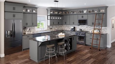 Shaker Grey 10X10 Kitchen Kitchen Cabinet Design Kitchen Remodel