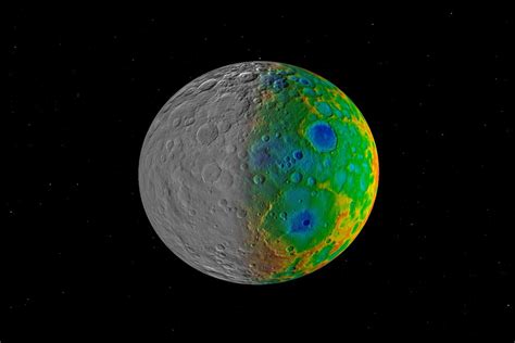 Has dwarf planet Ceres been erasing its craters?