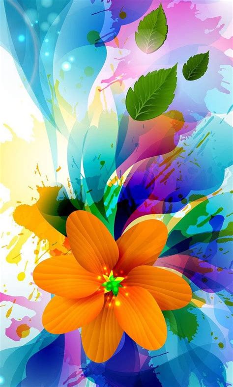 Flower Painting Designs Hd Wallpaper Best Flower Site