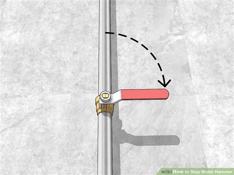 3 Easy Ways To Stop Water Hammer Wikihow