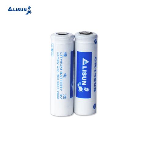 Lisun Cr14505 Cylindrical Lithium Batteries With Wire And Connector