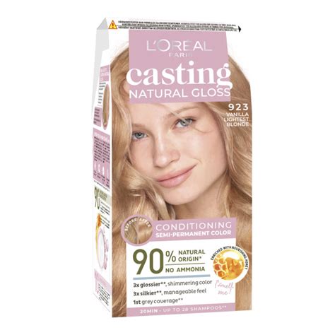 L Oréal Paris Casting Natural Gloss 923 Light Blonde Sucre kevytväri