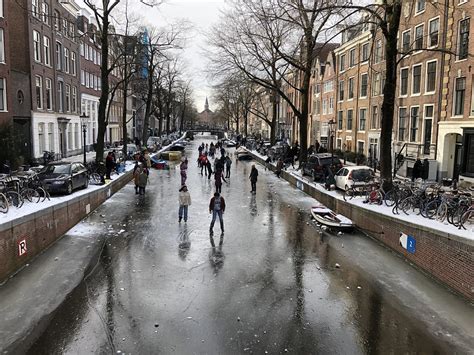 Amsterdam Canal Winter - Free photo on Pixabay - Pixabay