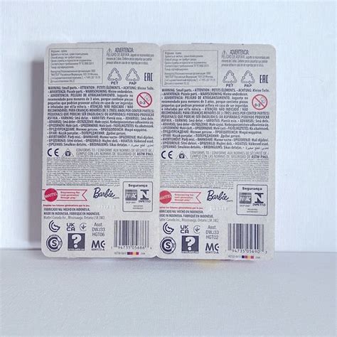 Mattel Toys Mattel Barbie Chelsea Dolls Brunette Boy And Blonde Girl Lot Of New In Box