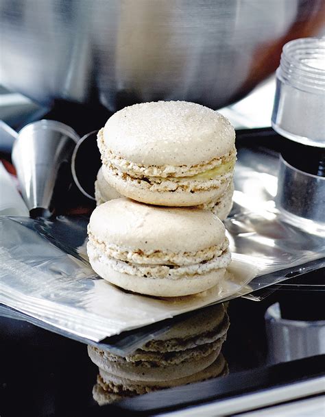 Macarons La Vanille Pour Personnes Recettes Elle