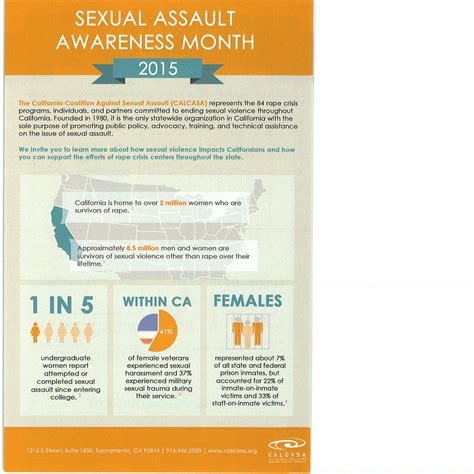 Sexual Assault Awareness Month Rcs Fresno