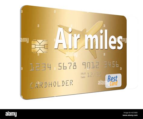 Air miles and rewards credit card Stock Photo - Alamy