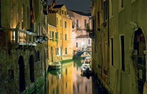 Обои City город Италия Венеция канал Italy гондола Venice на