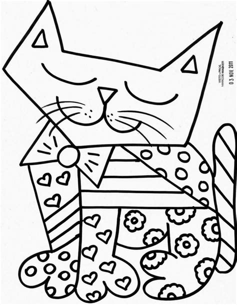 Romero Britto Desenhos Colouring Pages B F Obras De Romero Britto