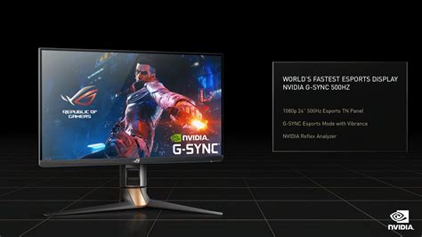 Nvidia reveals the world's fastest gaming monitor: the Asus Rog Swift ...