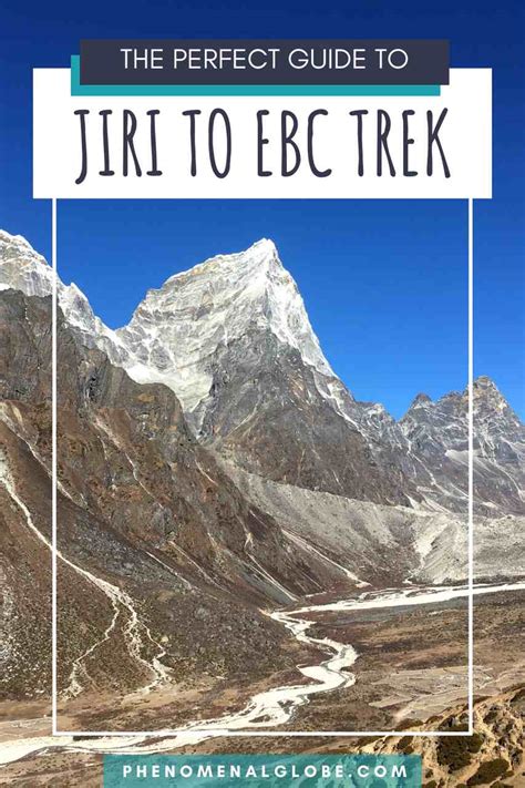 Jiri To Everest Base Camp Trek Hiking Itinerary And Guide