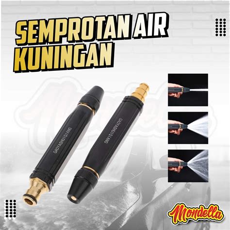 Jual Kepala Semprotan Air Cuci Motor Cuci Mobil Kuningan Semprotan Air