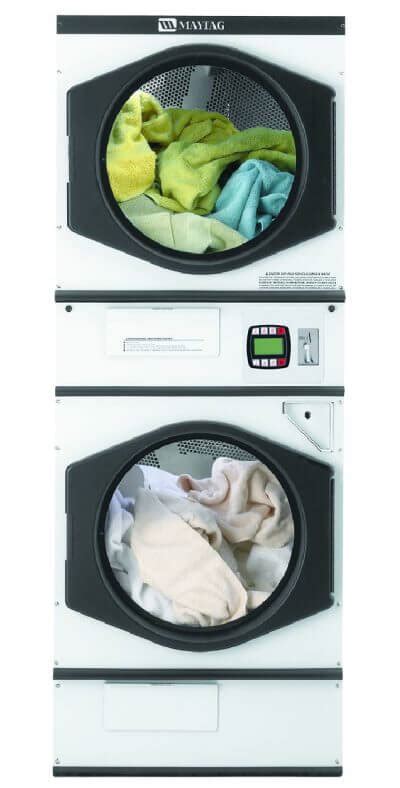 Maytag Commercial Combination Stack Washer Dryer Coin And Professional