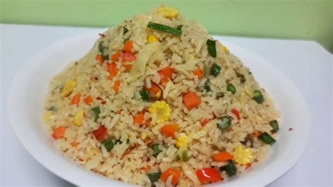 Veg Fried Rice Fried Rice Recipe Youtube