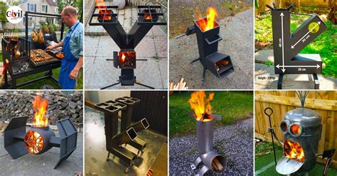 33+ DIY Rocket Stove Plans For Effective Wood Cooking | Engineering ...