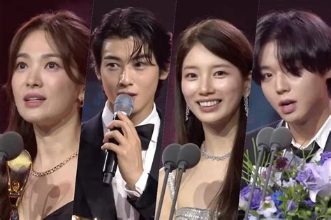 Song Hye Kyo Menang Daesang Berikut Daftar Pemenang Blue Dragon Series Awards 2023 Okezone