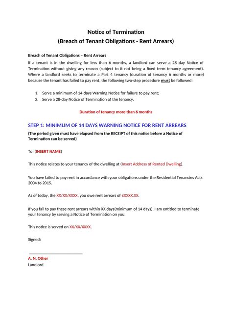 Free Printable Breach Of Contract Templates Word Pdf Letter