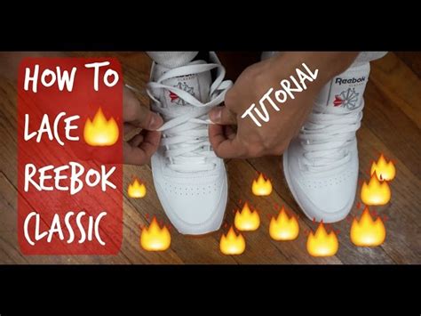 How To Lace Reebok High Tops Shoe Effect