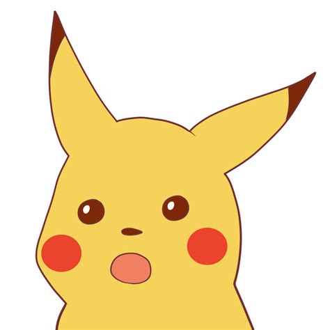 Surprised Pikachu By Mochaachuu On Deviantart