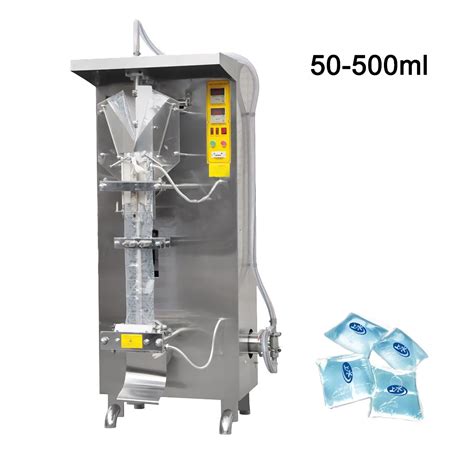 50 500ml Automatic SACHET WATER FILLING MACHINE Water Pouch Packing