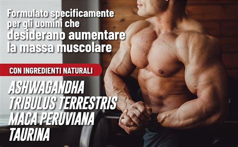 Ag Nature Testosterone Uomo Aumento Massa Muscolare X Palestra