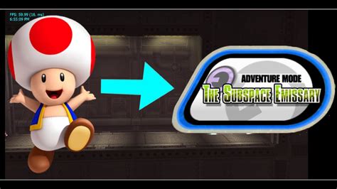 Toad In Subspace Emissary Super Smash Bros Brawl Mods PMEX Remix 0