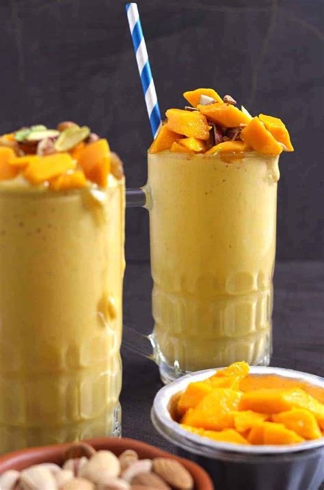 Mango Mastani Mango Shake Cook With Kushi