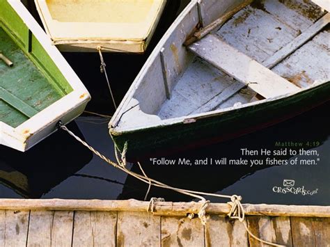 Fishers of Men - Bible Verses and Scripture Wallpaper for Phone or Computer