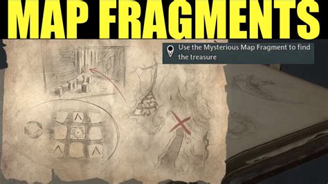 How To Use The Map Fragment To Find The Treasure Cursed Tomb