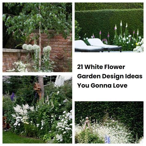 21 White Flower Garden Design Ideas You Gonna Love | SharonSable