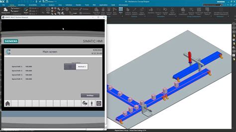 Nx Mechatronics Concept Designer Tutorial Virtual Commissioning