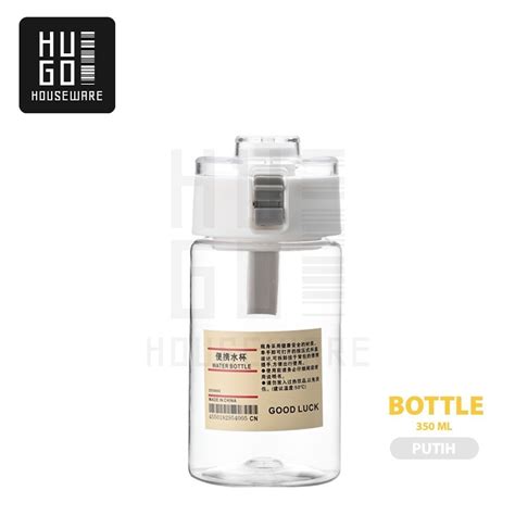 Jual HUGO Botol Air Minum Aesthetic Water Bottle Termos Botol Bening