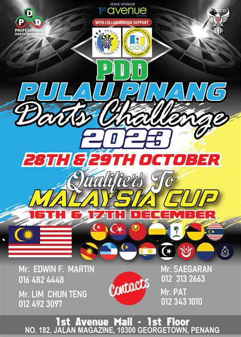 Pdd Pulau Pinang Darts Challenge Howei Online Event Registration