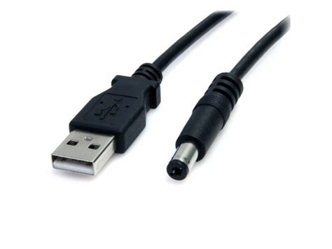 Adaptare 40545 Lade Kabel USB Stecker Typ A Auf DC Hohlstecker 5 5 X