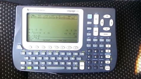 Sequences And Series On The Texas Instruments TI Voyage 200 Calculator