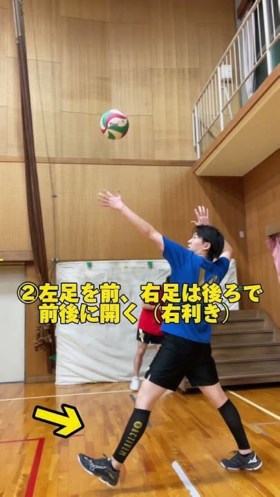 フローターサーブの打ち方 Shorts バレー バレーボール バレーボール男子 Volleyball サーブ フローター