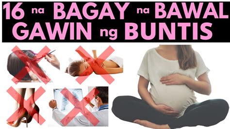 Anong Dapat Gawin Kapag Buntis